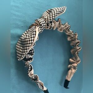 Brown and Cream Headband